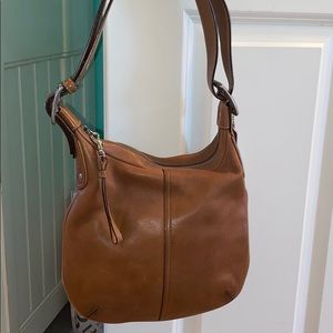 Vintage COACH Brown Saddle Bag